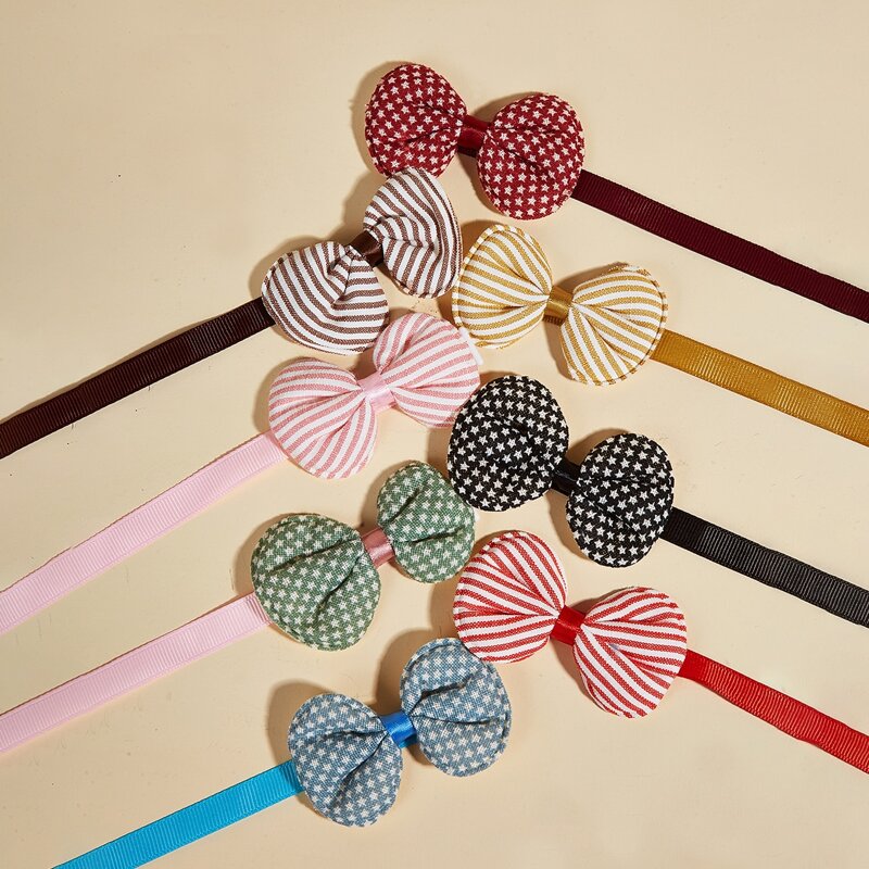 

1pc Random Color Pet Bow, Multicolor