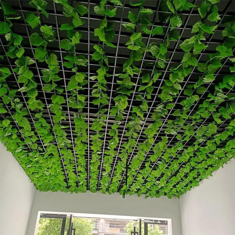 

3pcs Artificial Leaf Vine, Green