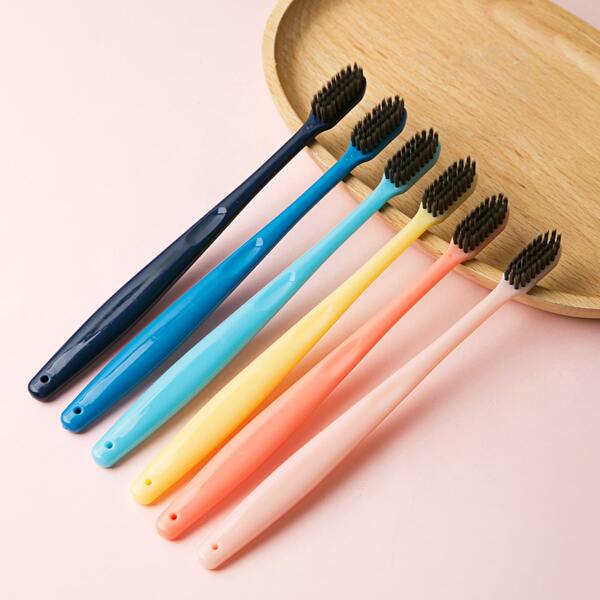 

12pcs Minimalist Toothbrush Set, Multicolor