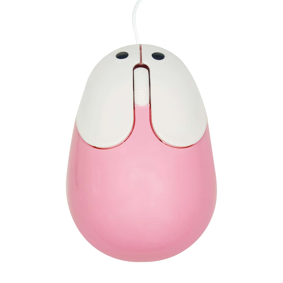 

Rabbit Shaped Wired Mouse, Pink