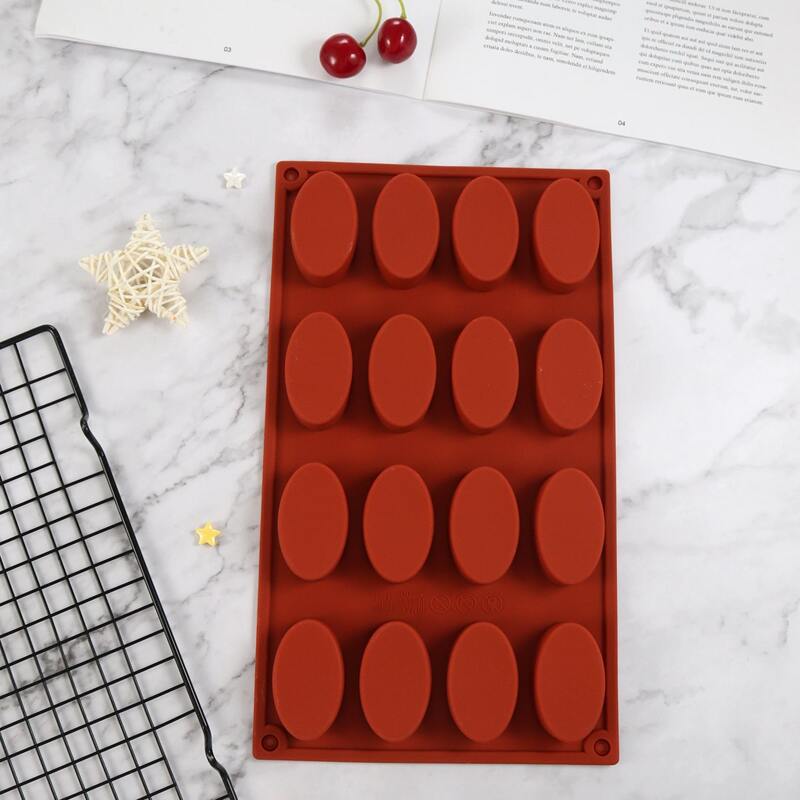 

1pc Silicone Baking Mold, Brown
