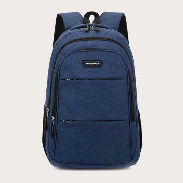 

Men Waterproof Large Capacity Backpack, Blue