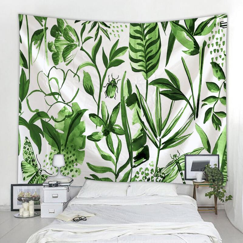 

Leaf Pattern Tapestry, Multicolor