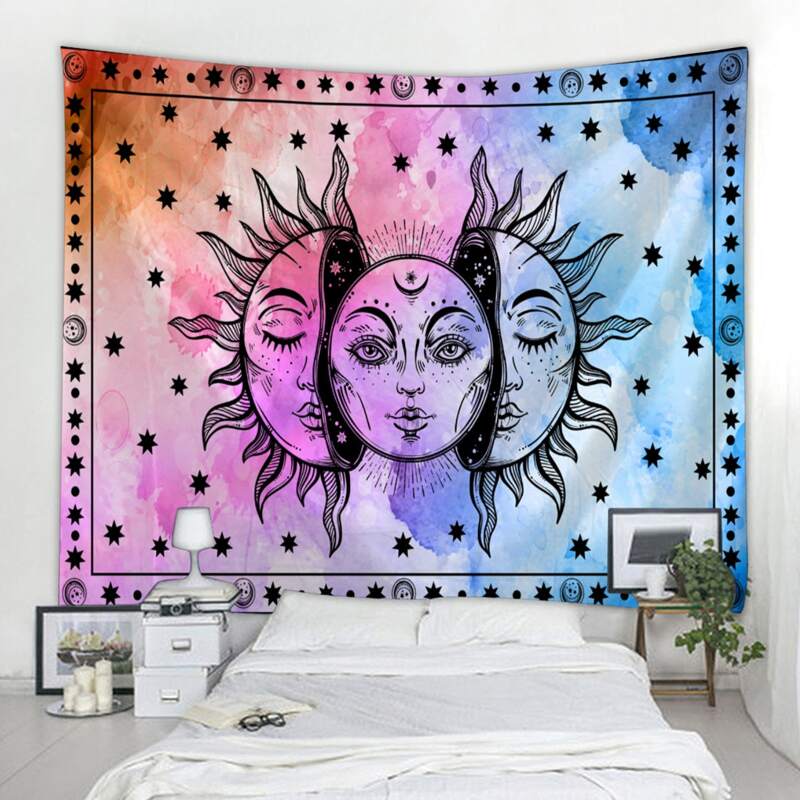 

Sun Graphic Tapestry, Multicolor