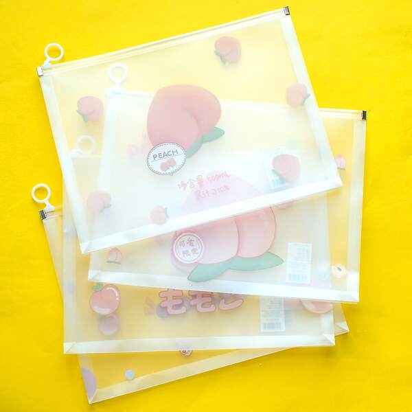 

1pc Cartoon Graphic Random File Pocket, Multicolor