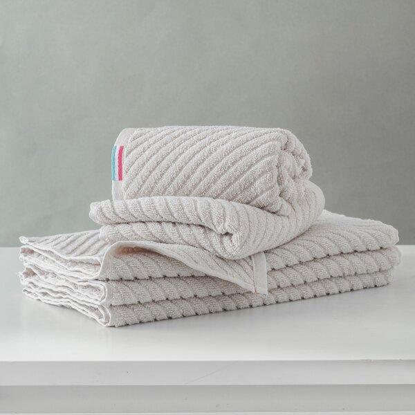

1pc Solid Color Absorbent Face Towel, Light grey