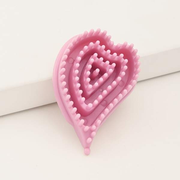 

Heart Shaped PVC Breast Enhancement Massager, Pink