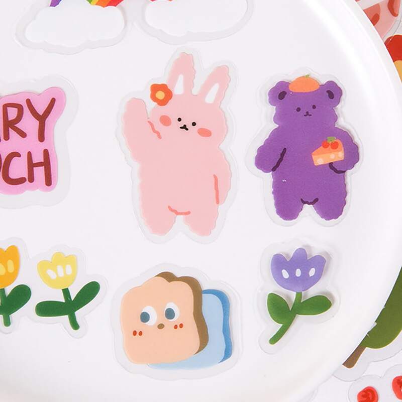 

30pcs Cartoon Graphic Random Sticker, Multicolor