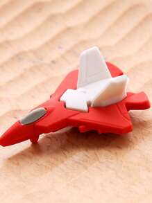 1pc Aircraft Shaped Random Eraser - Multicolor - View 4