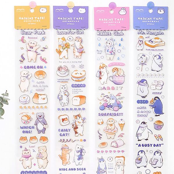 

1pc Cartoon Graphic Random Strap Sticker, Multicolor