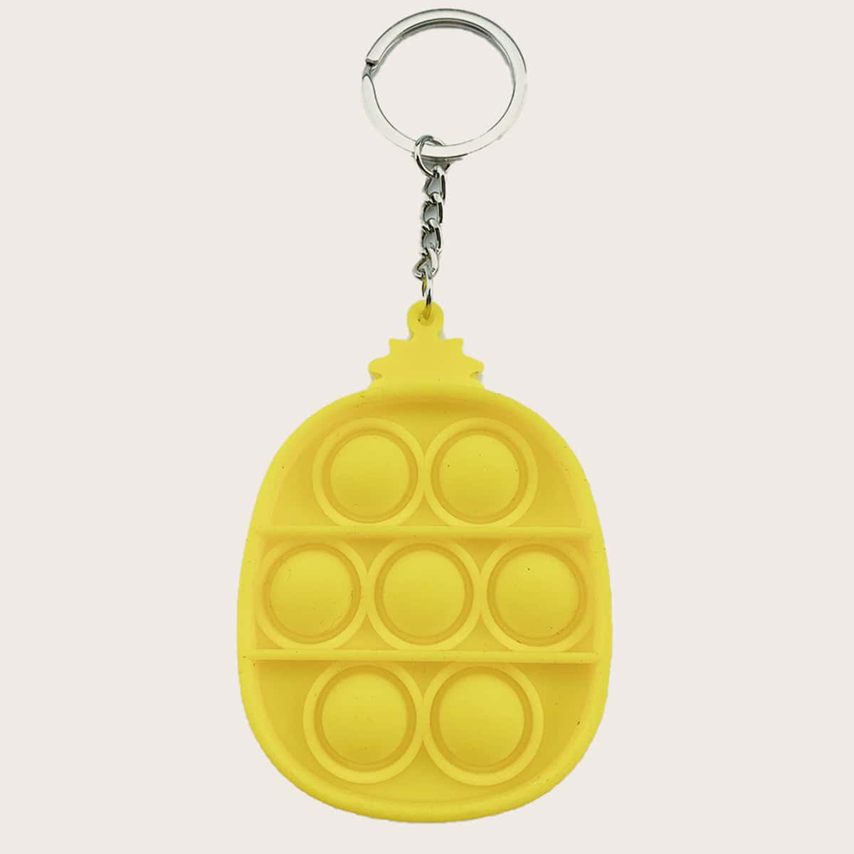 

Pineapple Shaped Push Bubble Toy, Yellow