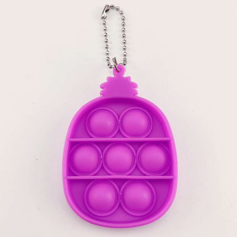 

Pineapple Shaped Push Bubble Toy, Purple
