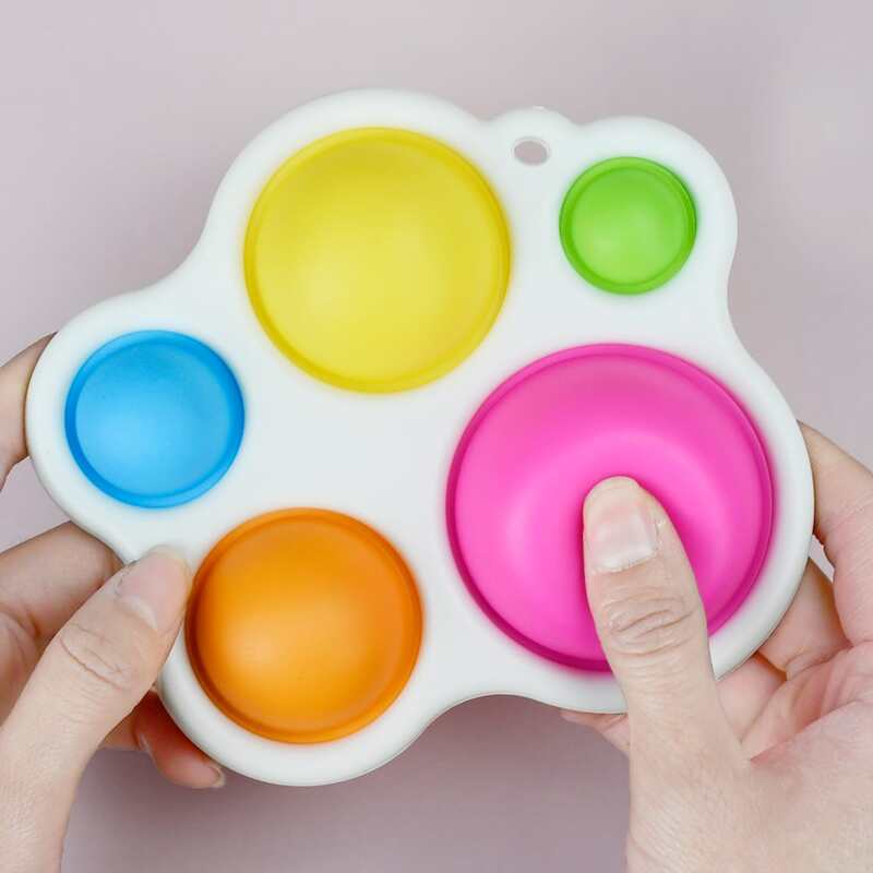 

1pc Random Push Bubble Toy, Multicolor