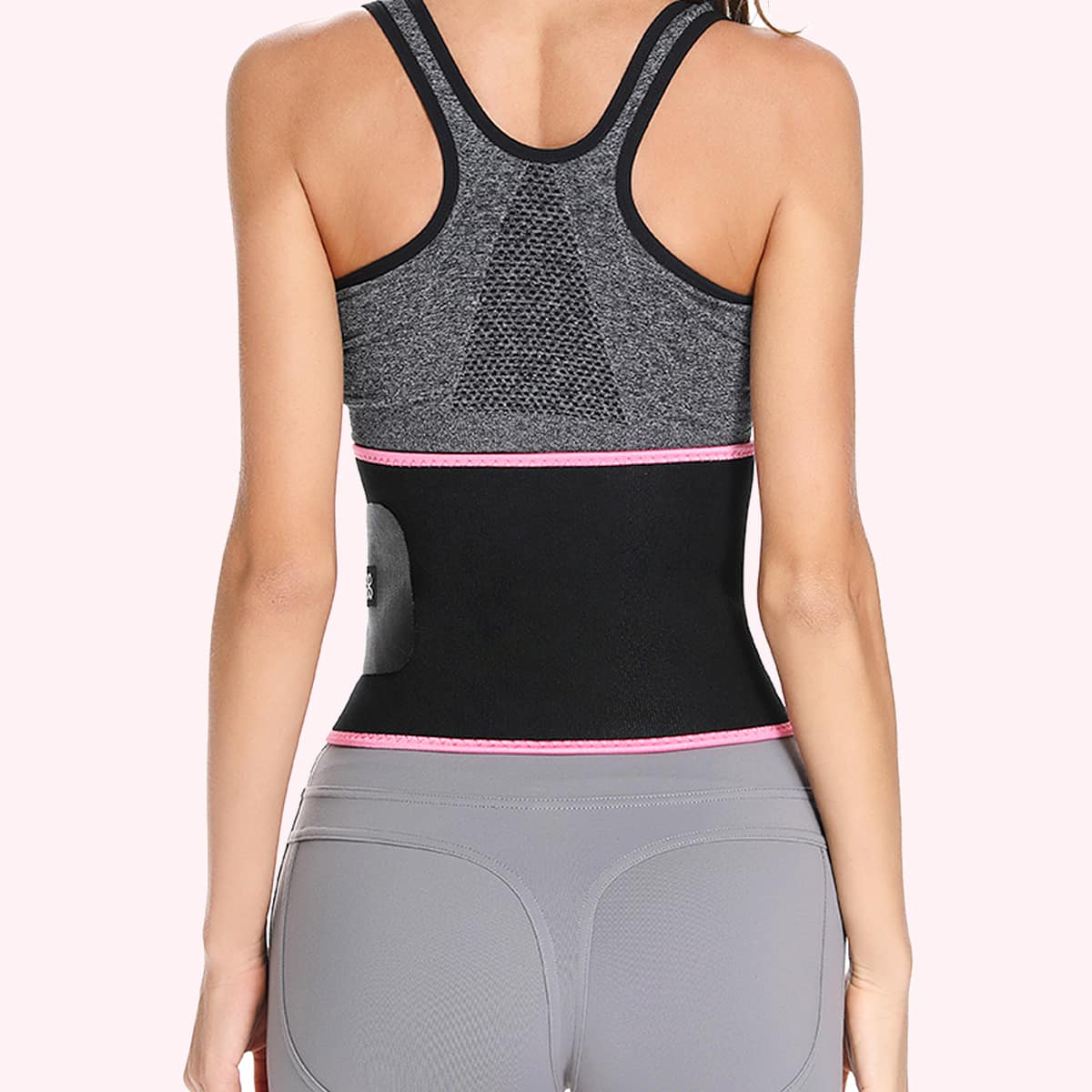 

Pressure Abdominal Belt, Hot pink