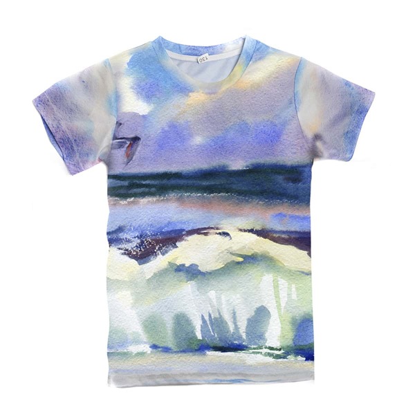 

Boys Oil Painting Print Tee, Multicolor