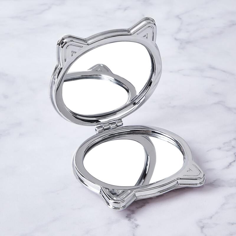 

Cute Dog Print Makeup Mirror, Multicolor