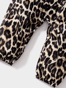 Áo liền quần Em bé viền lá sen Báo Giải trí - Nhiều màu - Xem 4