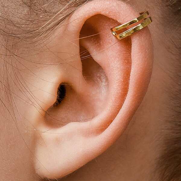 

Hollow Out Ear Cuff, Gold