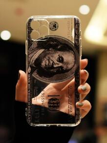 Funny Dollar Print Phone Case Compatible With IPhone15/15Plus/15Pro/15Promax