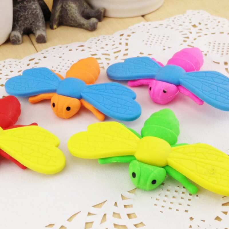 

1pc Dragonfly Shaped Random Eraser, Multicolor