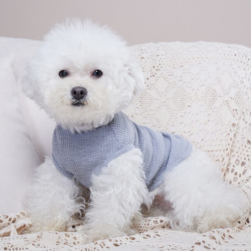 

Patch Detail Pet Tank Top, Grey