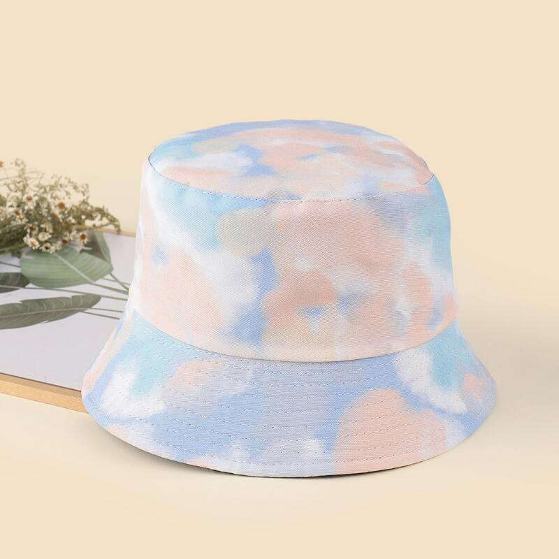 

Tie Dye Reversible Bucket Hat, Multicolor