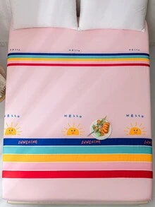 Lenzuolo con angoli a righe - Multicolore - Visualizzare 4