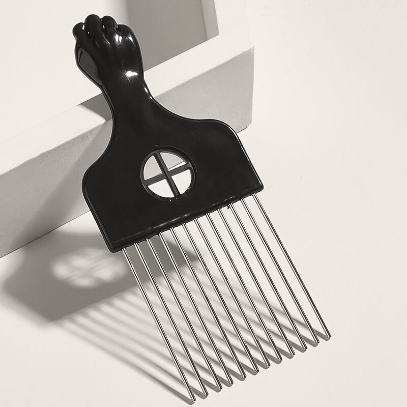 

1pc Hair Pick Comb, Black