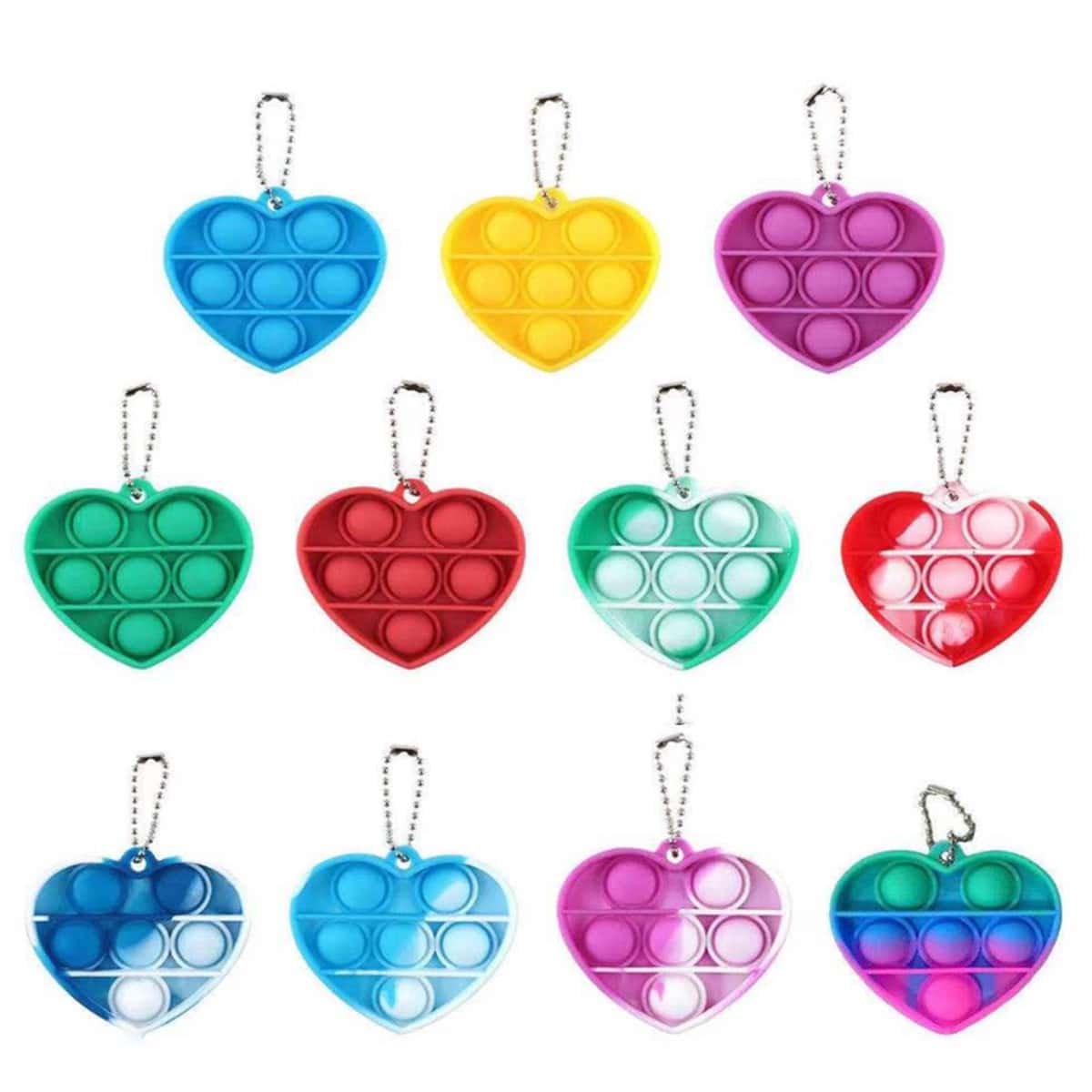 

1pc Random Mini Push Bubble Toy, Multicolor