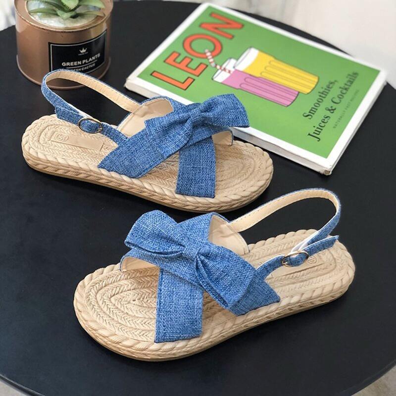 

Bow Slingback Sandals, Blue