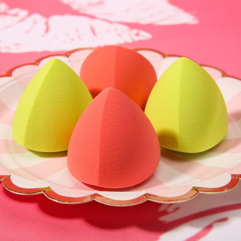 

4pcs Makeup Sponge, Green