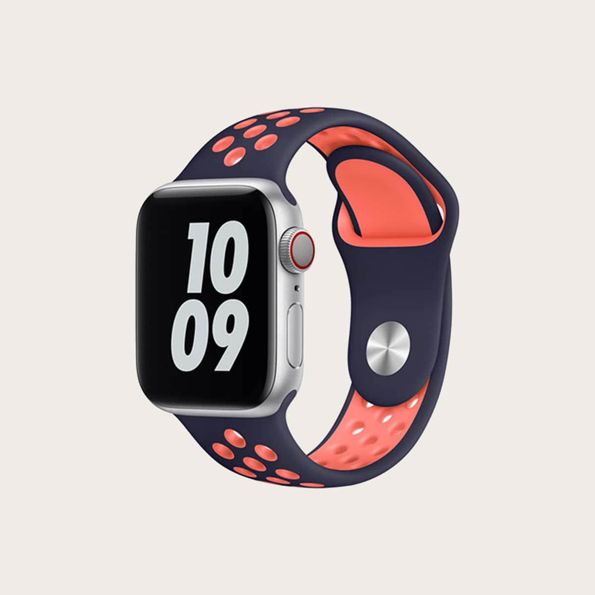 

1pc Cutout Apple Watch Band, Multicolor