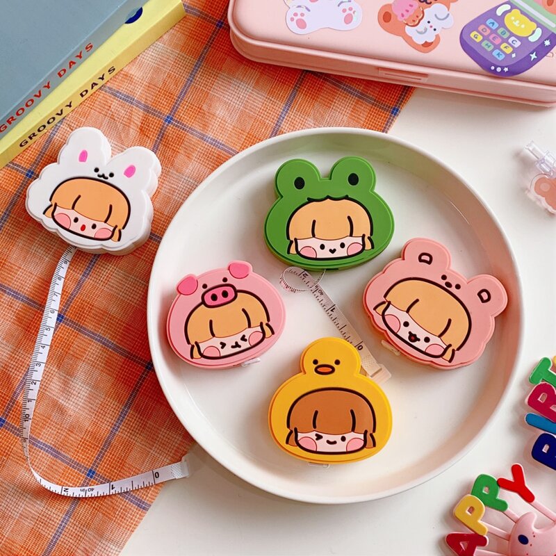 

1pc Random Cartoon Tape Measure, Multicolor