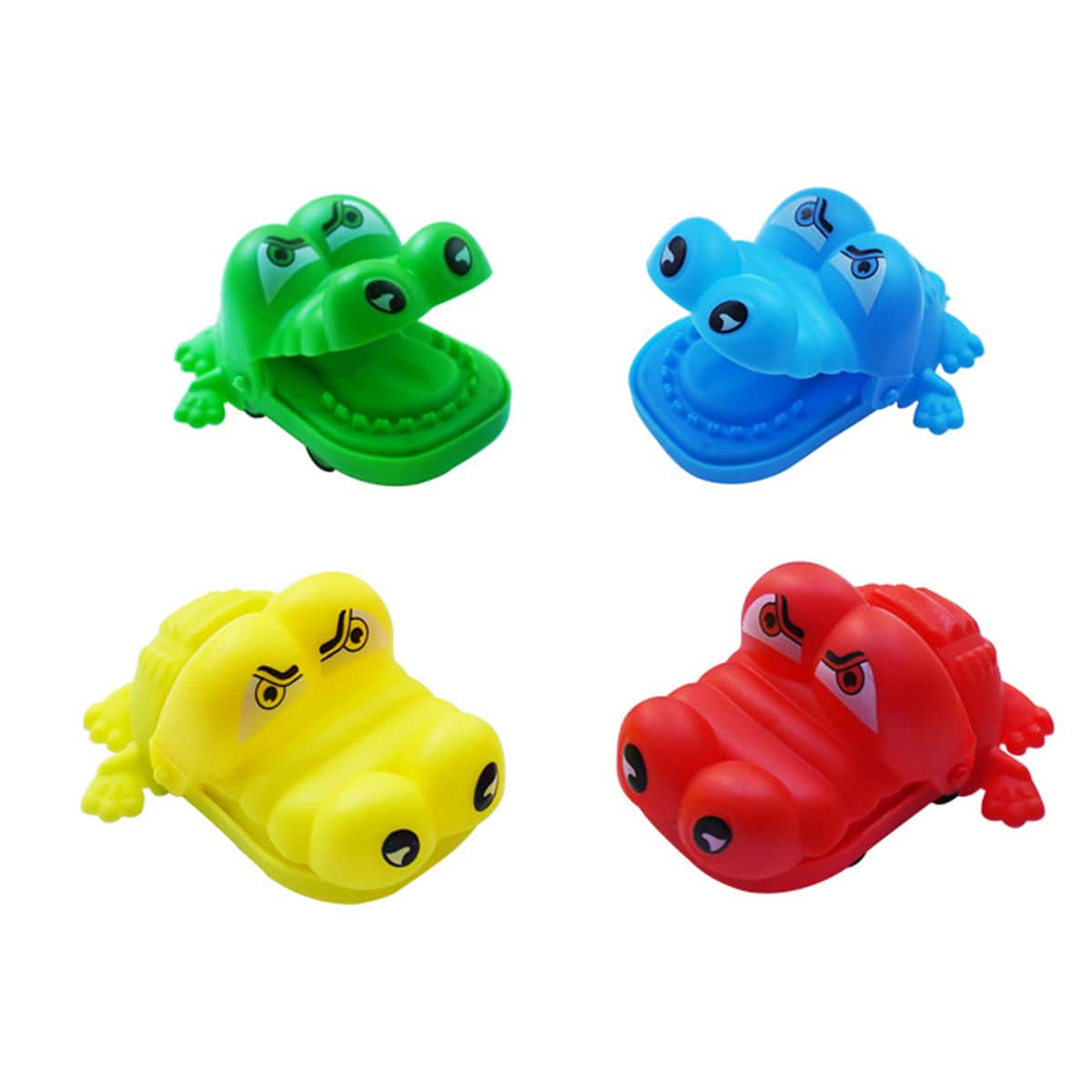 

1pc Random Big Mouth Crocodile Pull Back Car, Multicolor