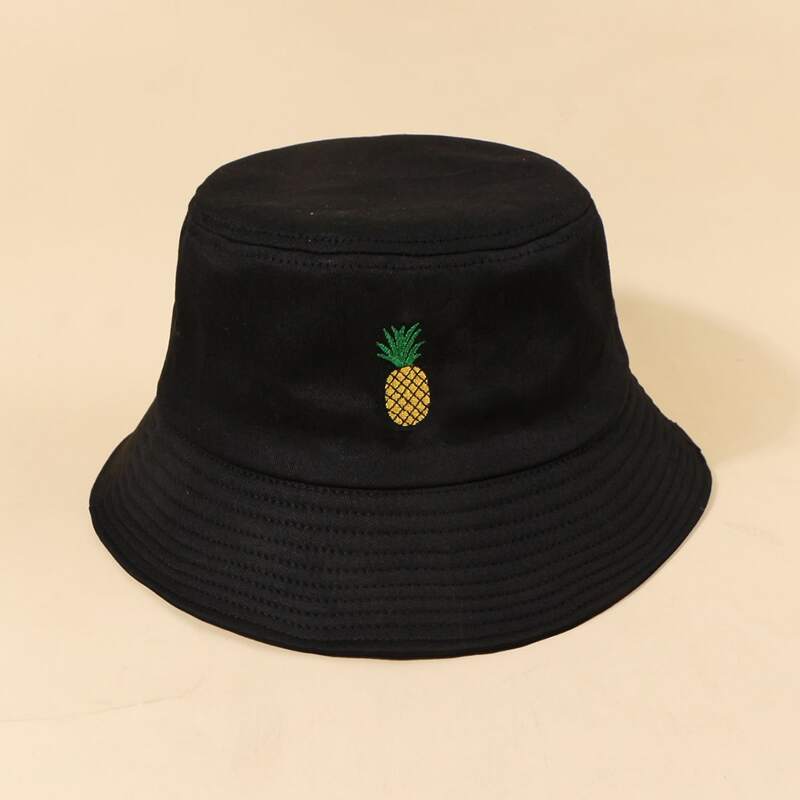 

Pineapple Bucket Hat, Black