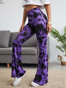 Muchica 紮染喇叭褲