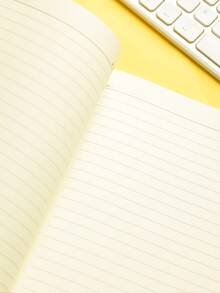 1pc Planet Print Random Notebook - Multicolor - View 3