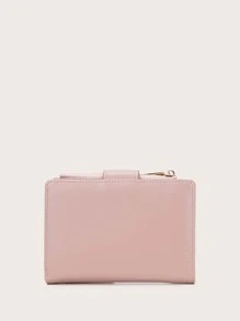 Lizard Embossed Purse - Dusty Pink - View 4