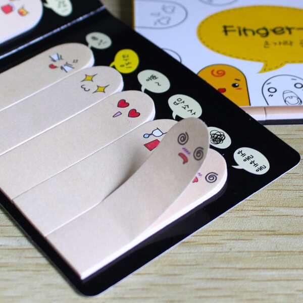 

1pc Cartoon Graphic Random Sticky Note, Multicolor