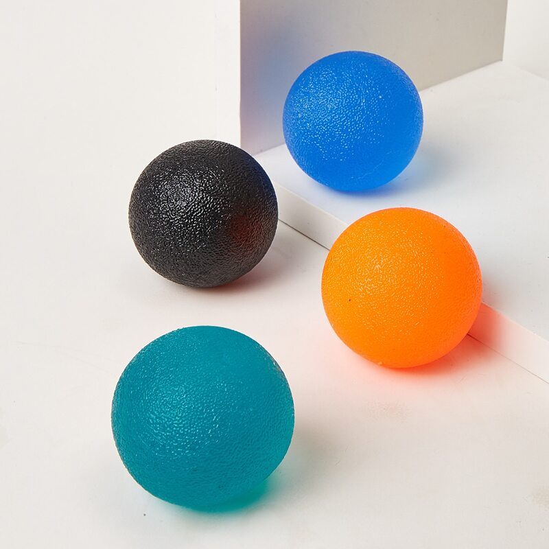 

1pc Random Color Silicone Grip Ball, Black