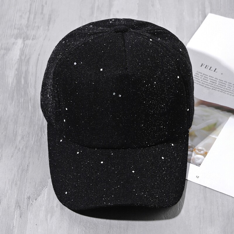 

Solid Baseball Cap, Black