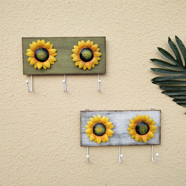 

1pc Random Sunflower Wall Hook, Multicolor