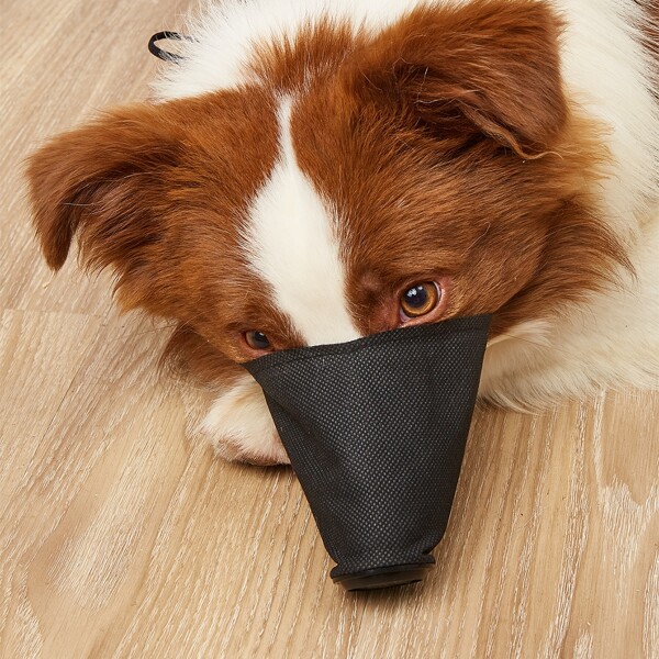 

1pc Plain Pet Muzzle, Black