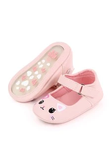 Bebe Chaussures Plates A Dessin Anime Shein