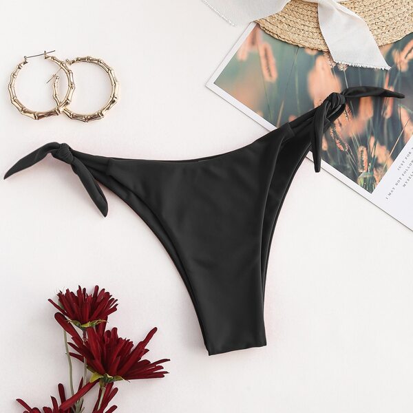 

Tie Side Bikini Panty, Black