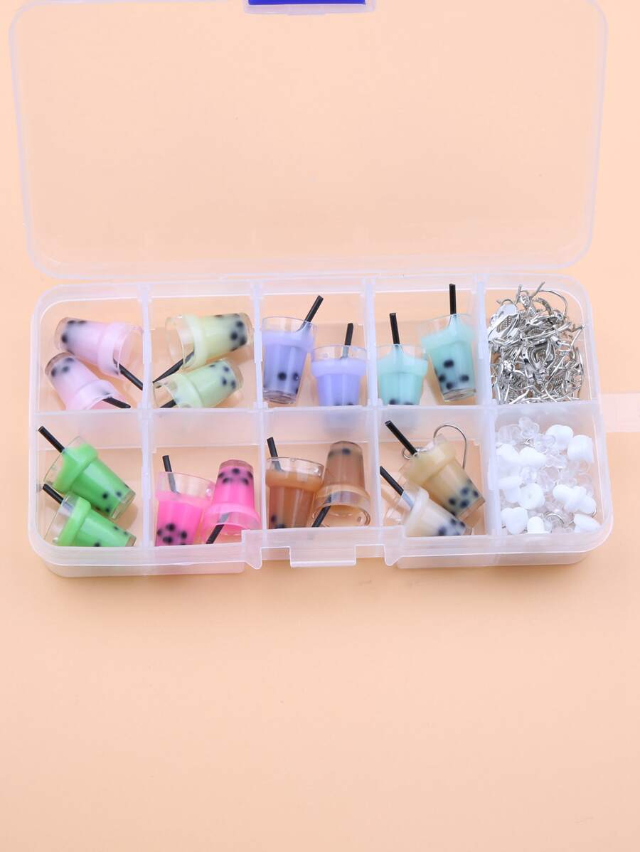 Set De Accesorios De Joyería Diy De Té Con Leche - Multicolor - Ver 1