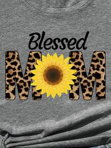 Áo thun Hoa Giải trí - Màu xám đen - Xem 4