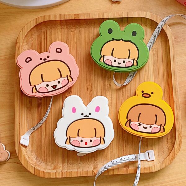 

1pc Cartoon Design Random Tape Measure, Multicolor