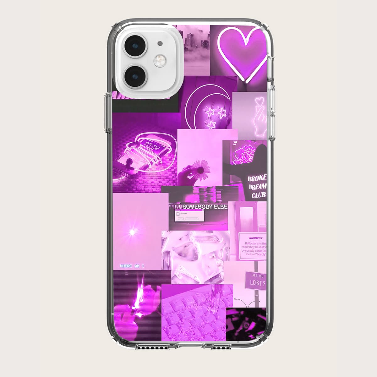 

Mix Pattern Phone Case, Multicolor