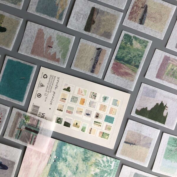 

50pcs Mixed Pattern Sticker, Multicolor